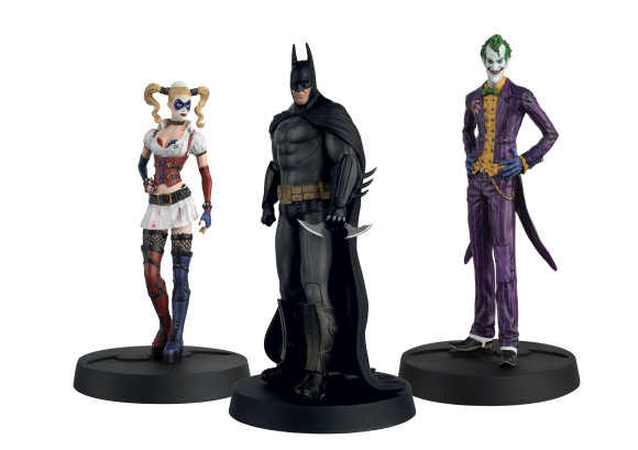 Batman Askham Asylum Hero Collection 3er-Pack Statuen 13 cm