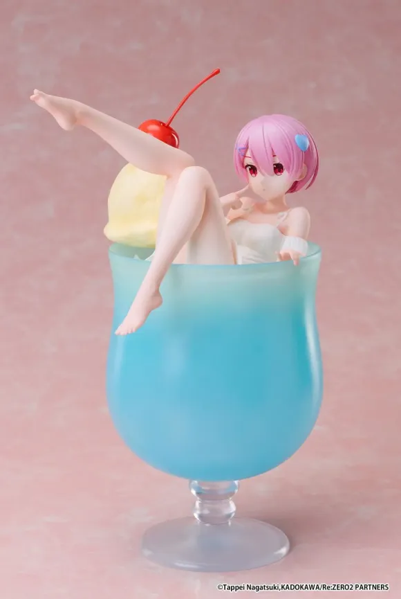Re:Zero Starting Life in another World PVC Statue 1/7 Ram Cream Soda Ver. 21 cm