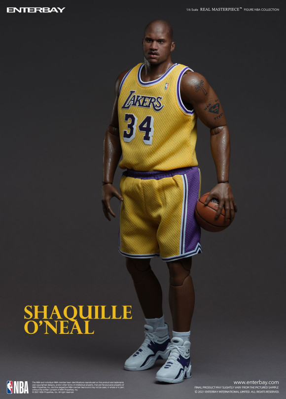 NBA Collection Real Masterpiece Actionfigur 1/6 Shaquille O'Neal 37 cm