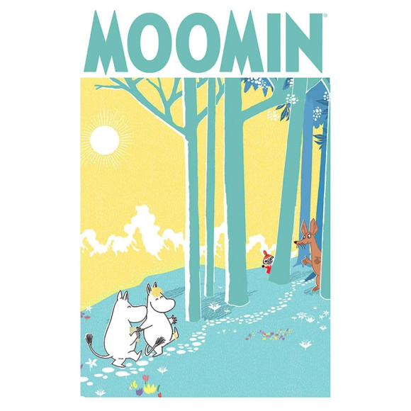 Mumins 3D-Effekt Poster Forest 26 x 20 cm