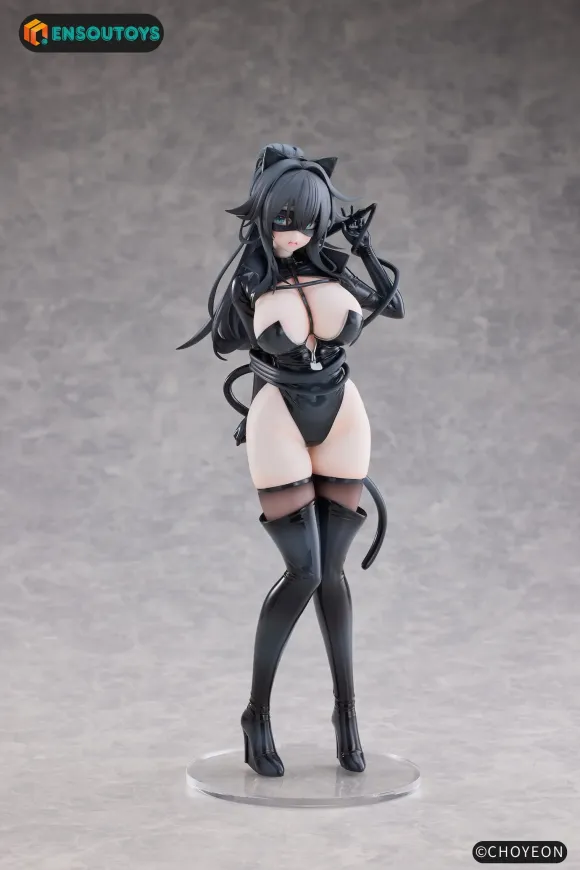 Original Character Statue 1/6 Cat Woman Happy-chan 27 cm