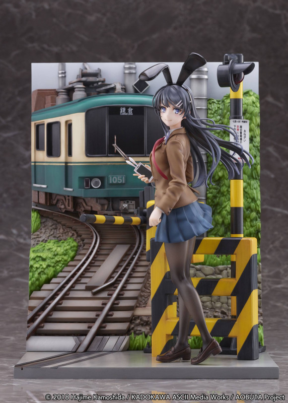 Rascal Does Not Dream of Bunny Girl Senpai PVC Statue Mai Sakurajima Enoden Ver. 29 cm
