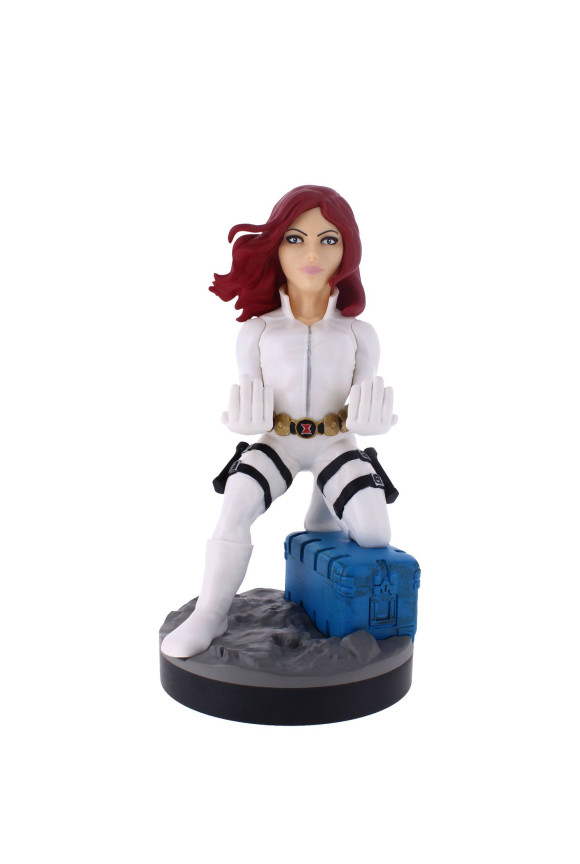 Marvel Cable Guy Black Widow White Suit 20 cm