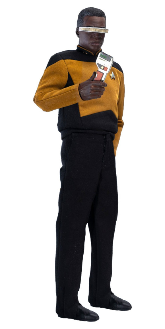 Star Trek: The Next Generation Actionfigur 1/6 Lt. Commander Geordi La Forge (Standard Version) 28 cm