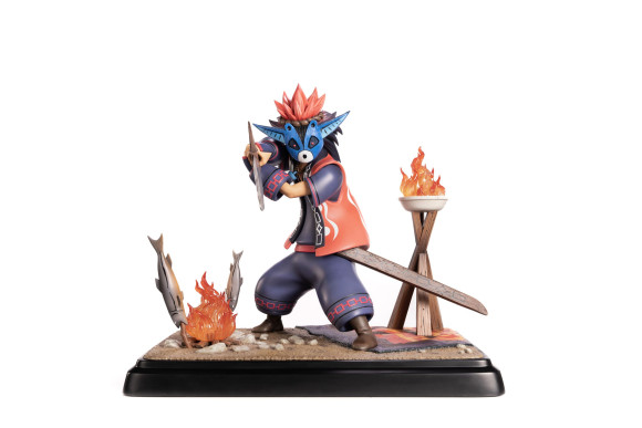 Okami Statue Oki (Human Form) 38 cm