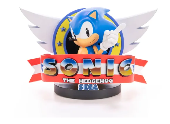 Sonic the Hedgehog Statue Sonic Title Screen 21 cm