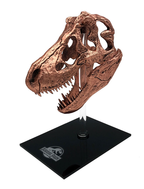 Jurassic Park Mini Replik T-Rex Skull 10 cm