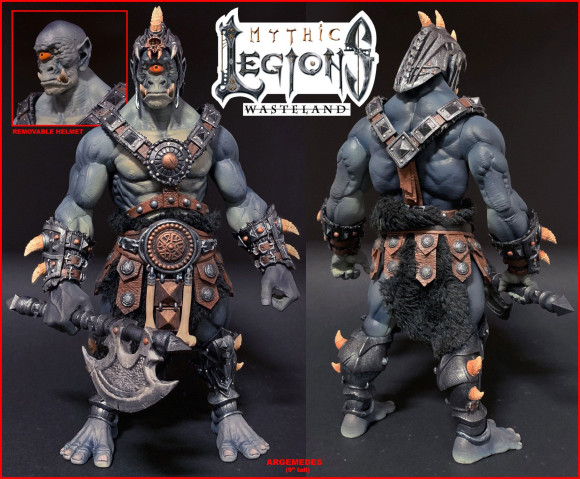 Mythic Legions: Wasteland Actionfigur Argemedes 23 cm