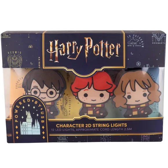 Harry Potter Lichterkette 2D Letter of Acceptance & Hedwig 