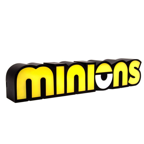 Minions LED-Leuchte Logo 30 cm