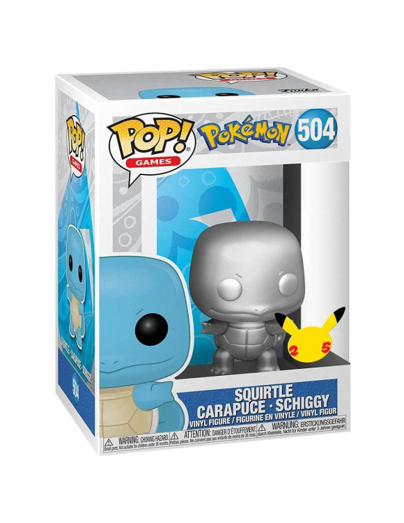 Pokemon POP! Games Pokemon Squirtle Silver SV MT 9 cm