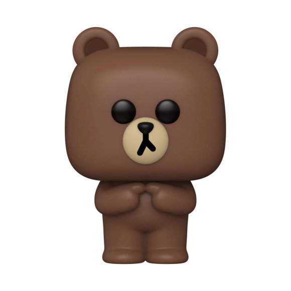 Line Friends POP! Animation Vinyl Figur Brown 9 cm