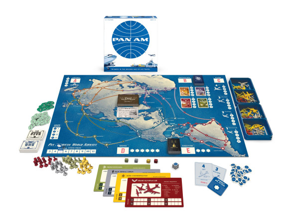 Pan Am The Game Brettspiel Englische Version