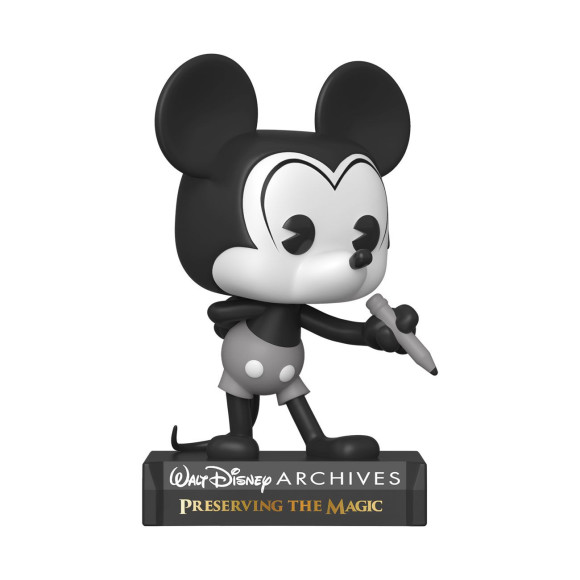 Micky Maus POP! Disney Archives Vinyl Figur Mickey Mouse (B&W) 9 cm