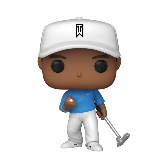 Tiger Woods POP! Golf Vinyl Figur Tiger Woods (Blue Shirt) Exclusive 9 cm