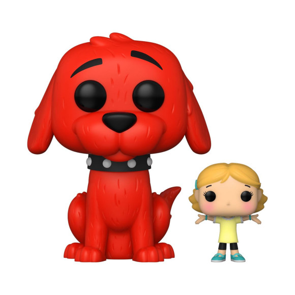 Clifford, der große rote Hund POP! & Buddy Vinyl Figur Clifford w/Emily 9 cm