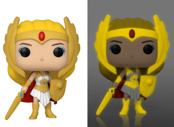 Masters of the Universe Classic She-Ra POP! Vinyl Figur Glow in the Dark 9 cm