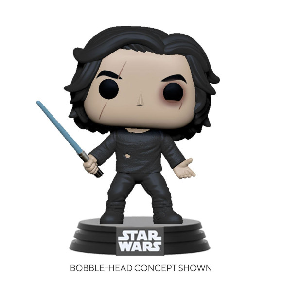 Star Wars Episode IX POP! Movies Vinyl Figur Ben Solo w/Blue Saber 9 cm