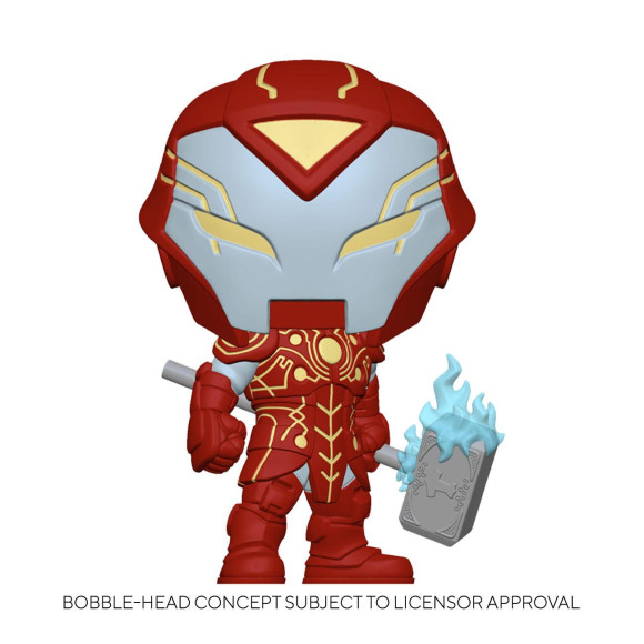 Marvel Infinity Warps POP! Vinyl Figur Iron Hammer 9 cm