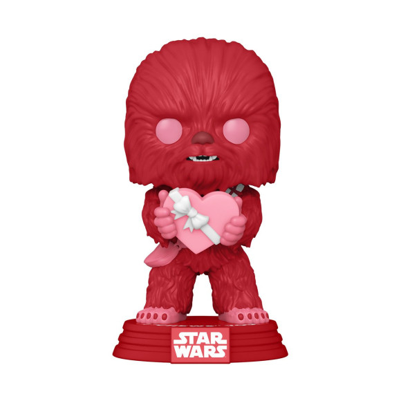 Star Wars Valentines POP! Star Wars Vinyl Figur Cupid Chewbacca 9 cm