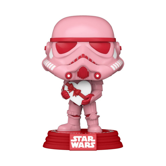 Star Wars Valentines POP! Star Wars Vinyl Figur Stormtrooper w/Heart 9 cm