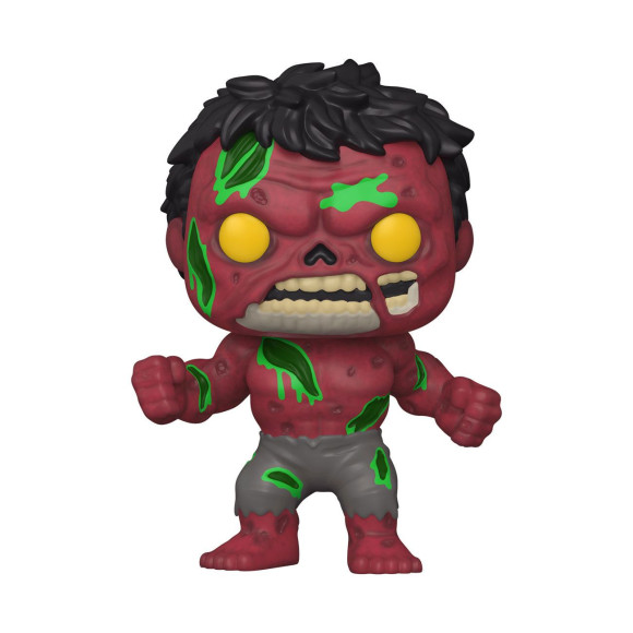 Marvel POP! Vinyl Figur Zombie Red Hulk 9 cm