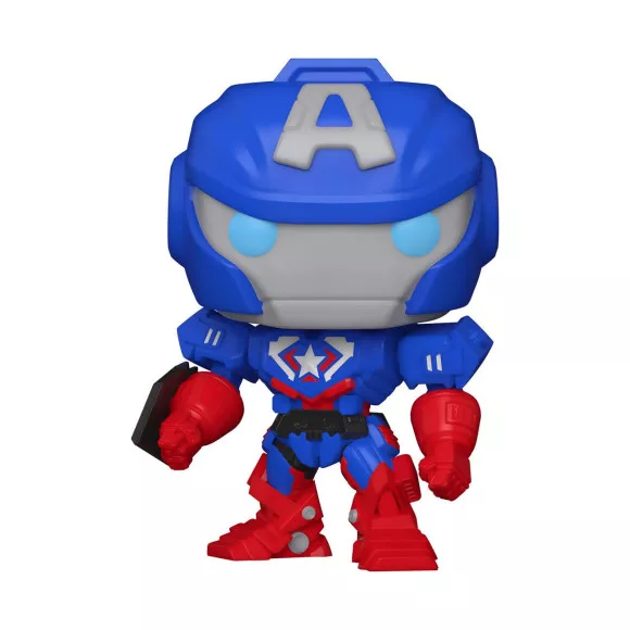 Marvel Mech POP! Vinyl Figur Captain America 9 cm