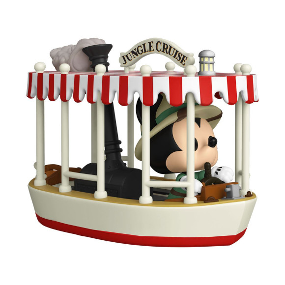 Jungle Cruise POP! Rides Vinyl Figur Skipper Mickey w/Boat 15 cm
