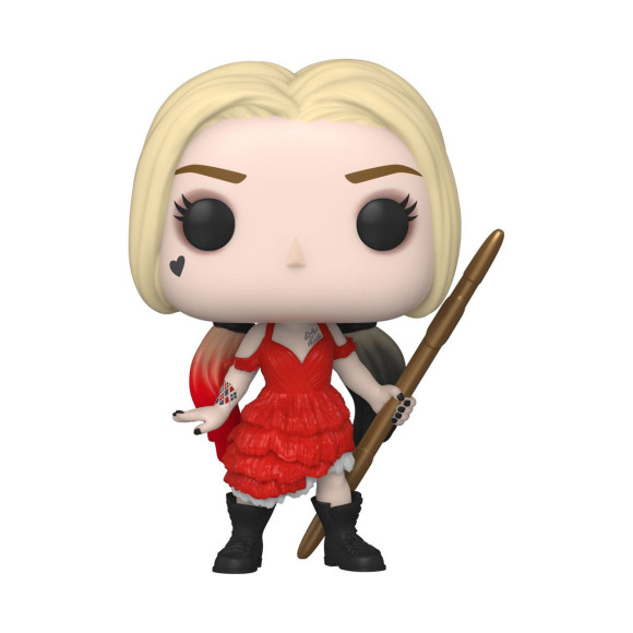 The Suicide Squad POP! Movies Vinyl Figur Harley Quinn (Damaged Dress) 9 cm