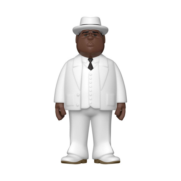 Notorious B.I.G. Vinyl Gold Figur Biggie Smalls White Suit 13 cm