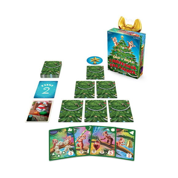 Disney Chip n Dale Christmas Treasures Signature Games Kartenspiel Englische Version
