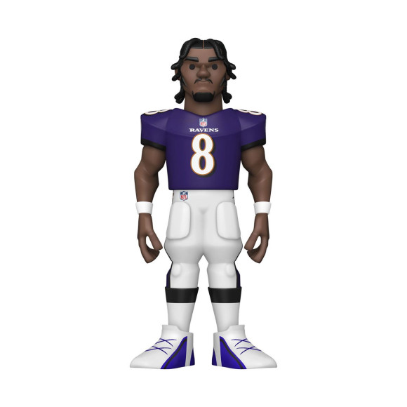 Ravens Vinyl Gold Figuren 13 cm Lamar Jackson Sortiment (6)