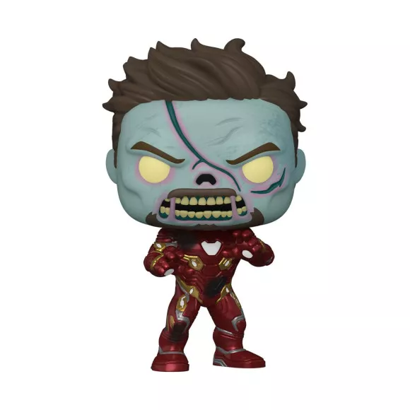 Marvel What If...? POP! TV Vinyl Figur Zombie Iron Man 9 cm