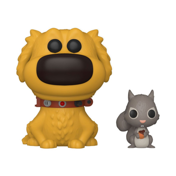 Dug Days POP & Buddy Disney Vinyl Figur Dug w/Squirrel 9 cm