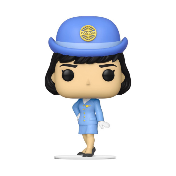 Pan Am POP! Ad Icons Vinyl Figur Stewardess w/o Bag 9 cm
