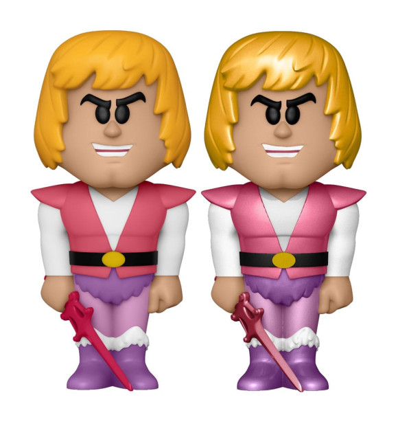 Masters of the Universe Vinyl SODA Figuren Prince Adam 11 cm Sortiment (6)