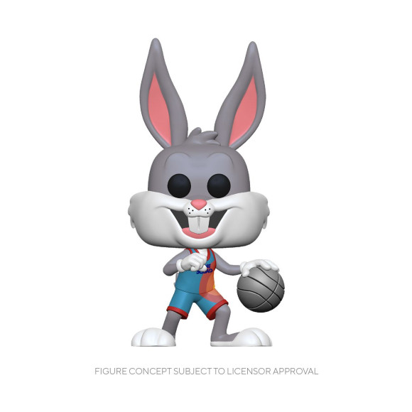 Space Jam 2 POP! Movies Vinyl Figur Bugs Dribbling 9 cm