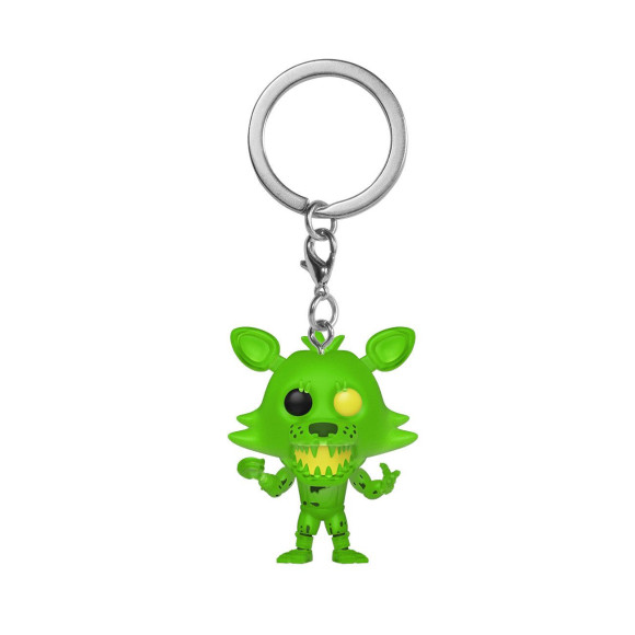 Five Nights at Freddy's Pocket POP! Vinyl Schlüsselanhänger 4 cm Radioactive Foxy Display (12)