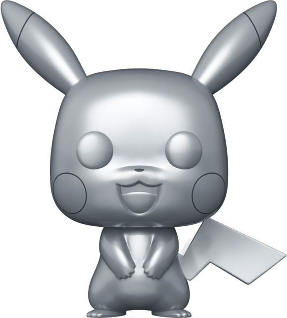 Pokemon POP! Games Vinyl Figur Pikachu Silver Edition 9 cm