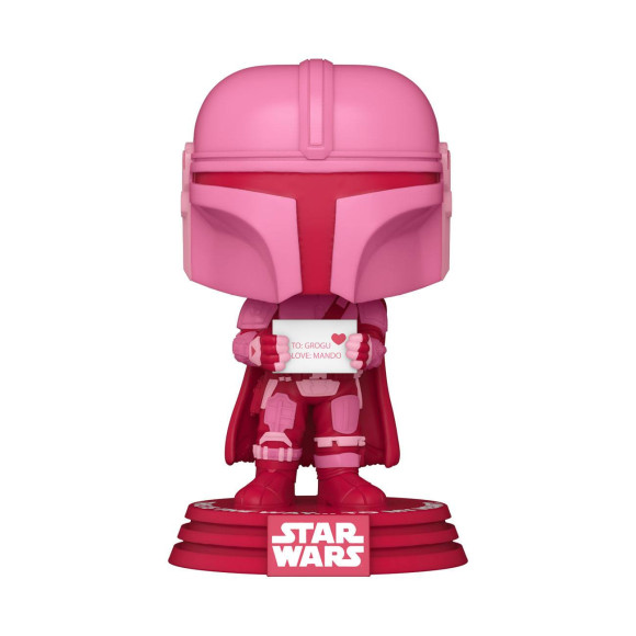 Star Wars Valentines POP! Star Wars Vinyl Figur Grogu 9 cm