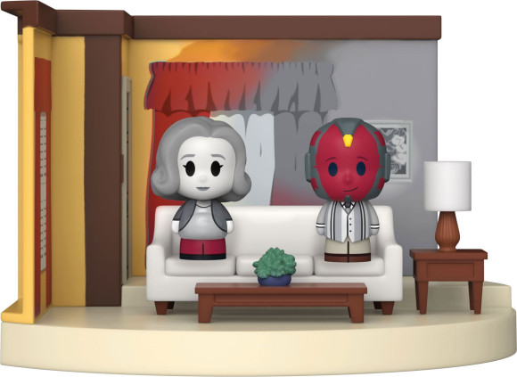 WandaVision POP! Mini Moment Vinyl Figuren Set LR 60's 9 cm