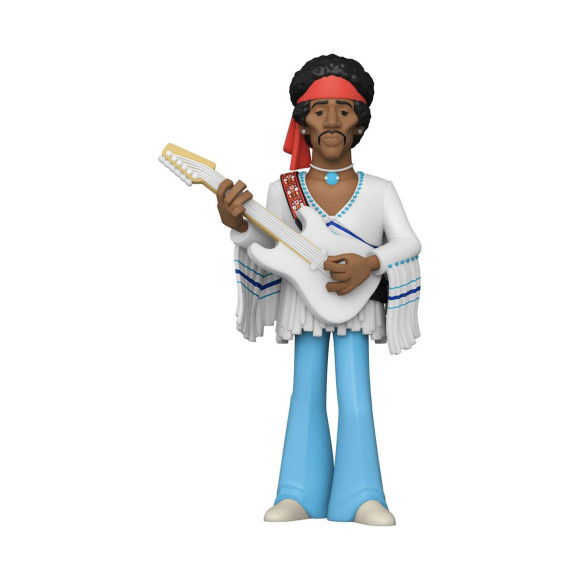 Jimi Hendrix Vinyl Gold Figur 13 cm