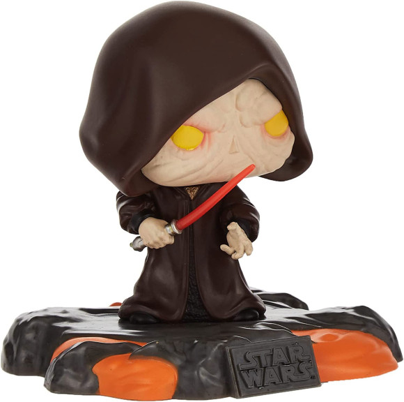 Star Wars POP! Deluxe Vinyl Figur Red Saber Series Volume 1: Darth Sidious 9 cm