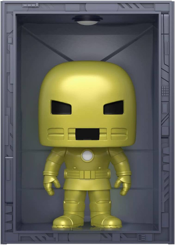 Marvel POP! Deluxe Vinyl Figur Hall of Armor Iron Man Model 1 PX Exclusive 9 cm