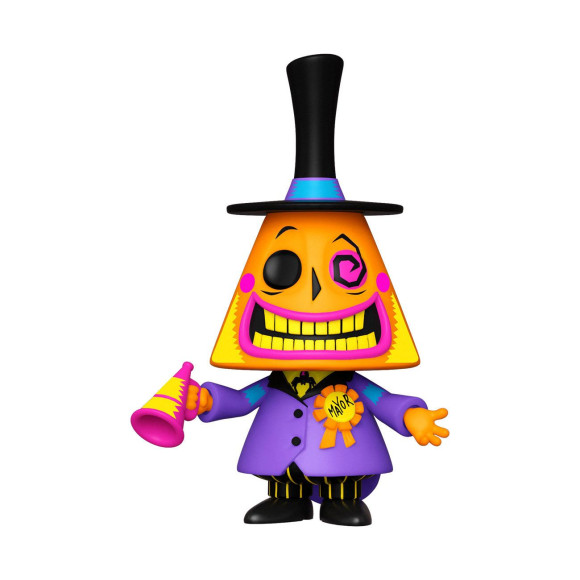 Nightmare before Christmas POP! Disney Vinyl Figur Mayor (BLKLT) 9 cm