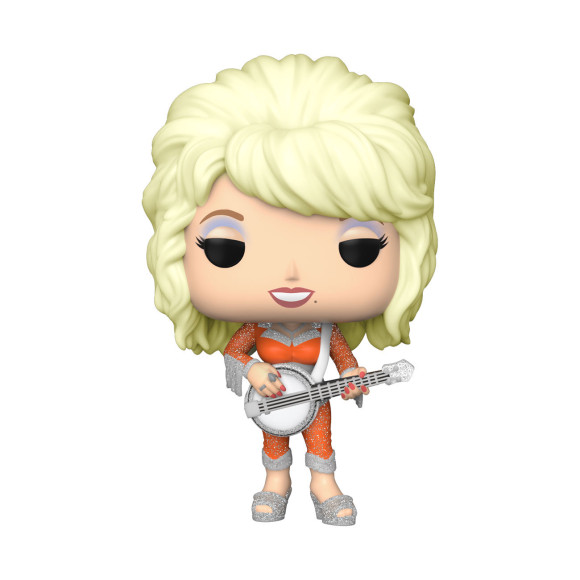 Dolly Parton POP! Rocks Vinyl Figur 9 cm