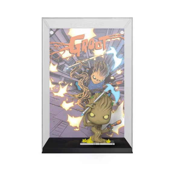 Marvel POP! Comic Cover Vinyl Figur Groot 9 cm