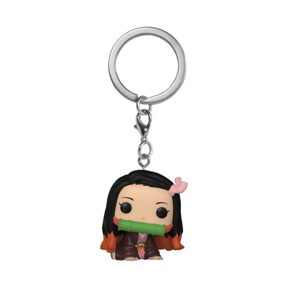 Demon Slayer Pocket POP! Vinyl Schlüsselanhänger 4 cm Nezuko Display (12)