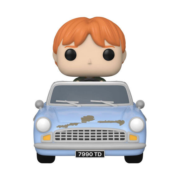 Harry Potter - Chamber of Secrets Anniversary POP! Rides Vinyl Figur Ron w/Car 15 cm