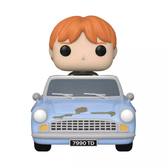 Harry Potter - Chamber of Secrets Anniversary POP! Rides Vinyl Figur Ron w/Car 15 cm